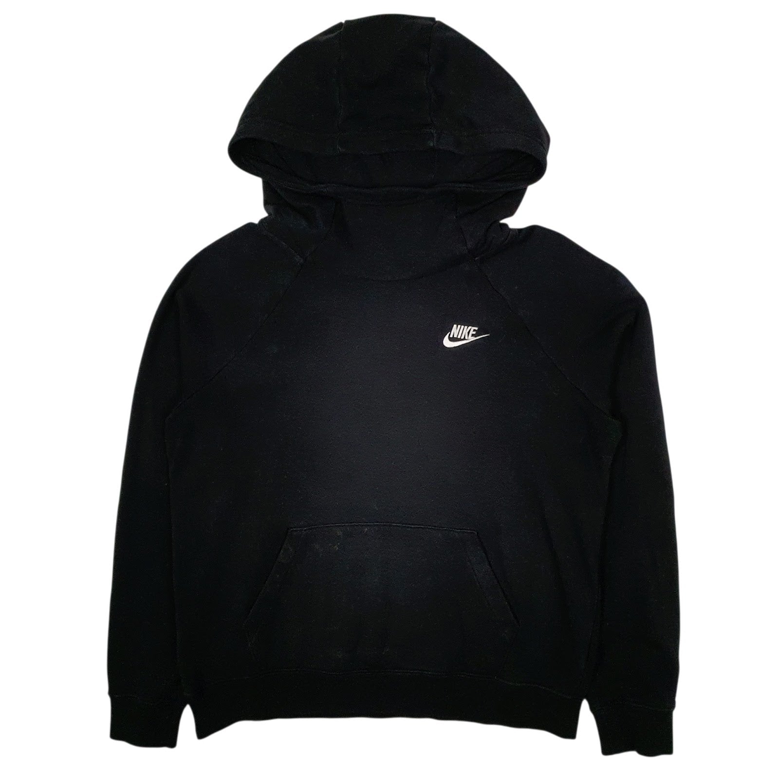 Mens Black Nike Turtle Neck Hoodie Jumper