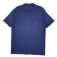 Mens Navy Polo Ralph Lauren Vintage 90s Short Sleeve T Shirt