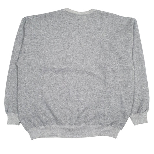 Mens Grey Champion Vintage 90s Crewneck Jumper