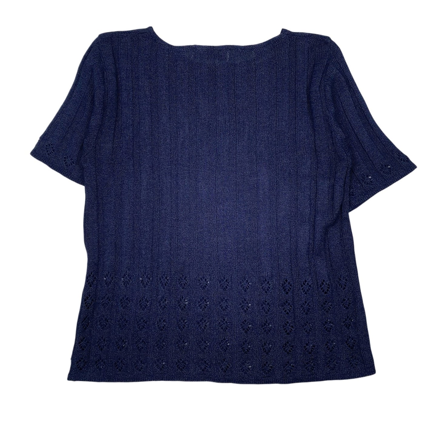 Womens Blue Modem  Crewneck Jumper