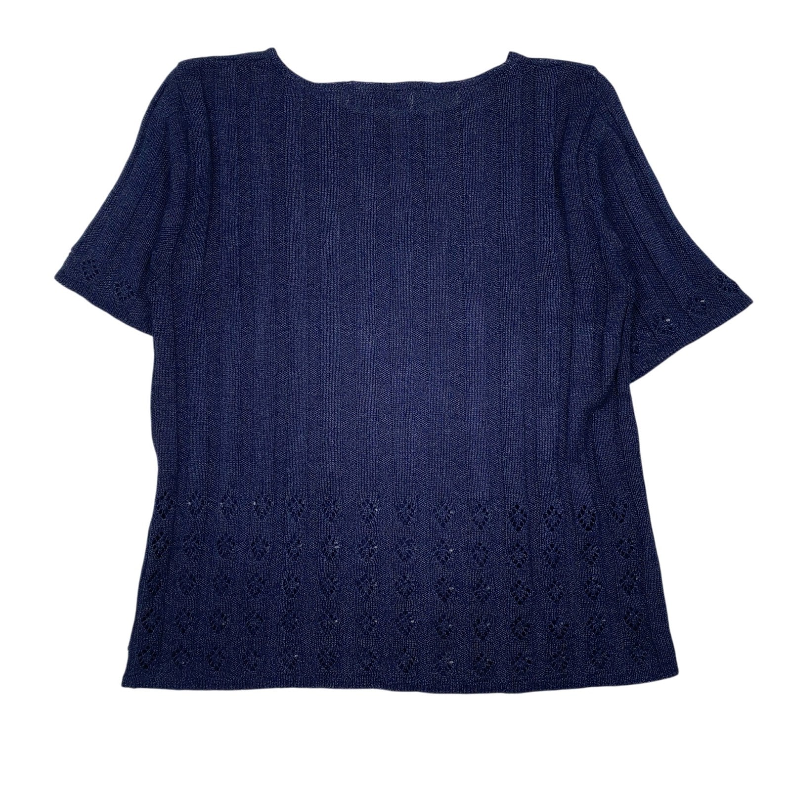 Womens Blue Modem  Crewneck Jumper