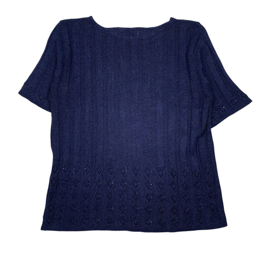 Womens Blue Modem  Crewneck Jumper
