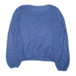 Womens Blue Unbranded Knit Crewneck Jumper