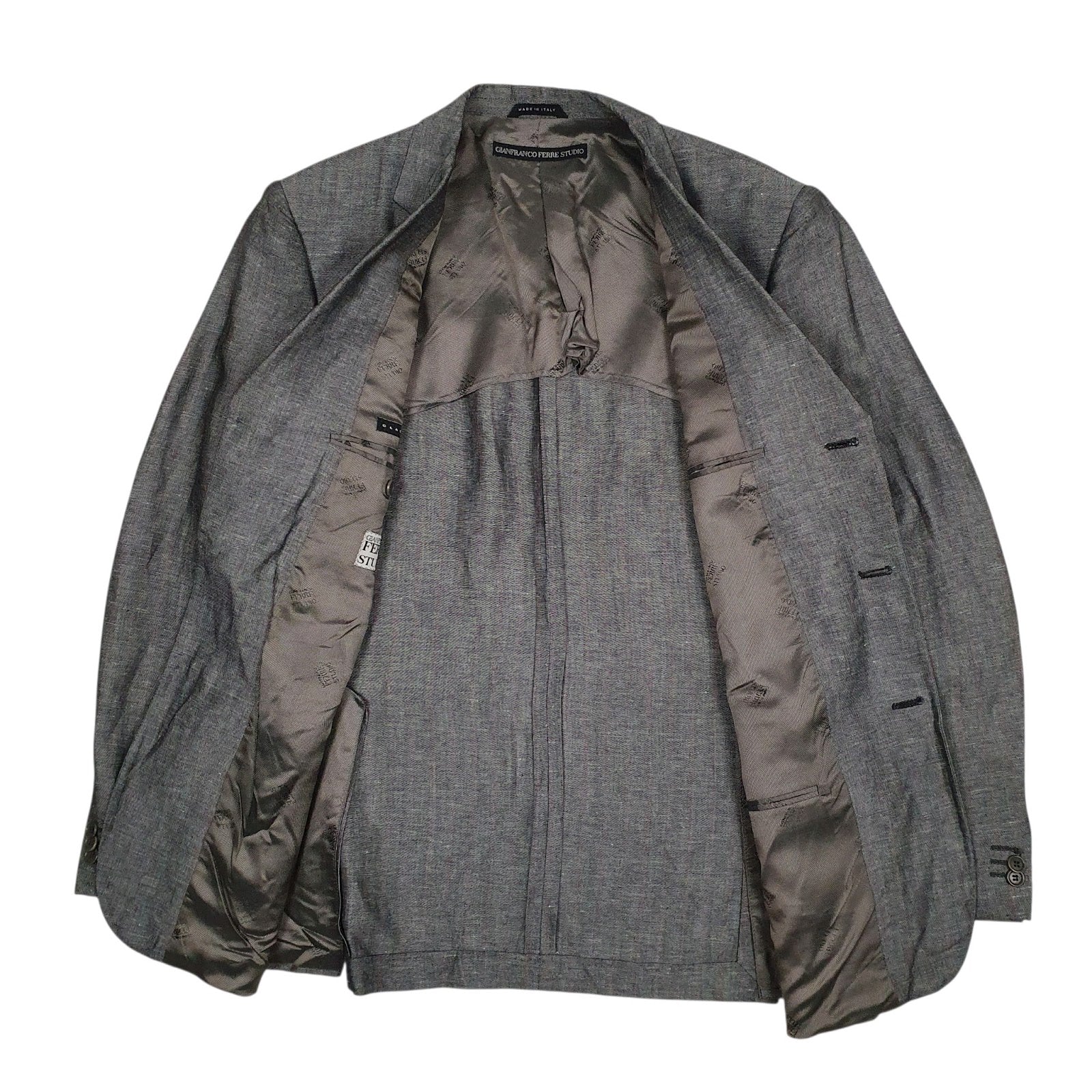 Mens Grey Gianfranco Ferre   Coat