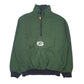 Mens Black Pro Player Vintage 90s Reversable NFL Green Bay Packers  Coat