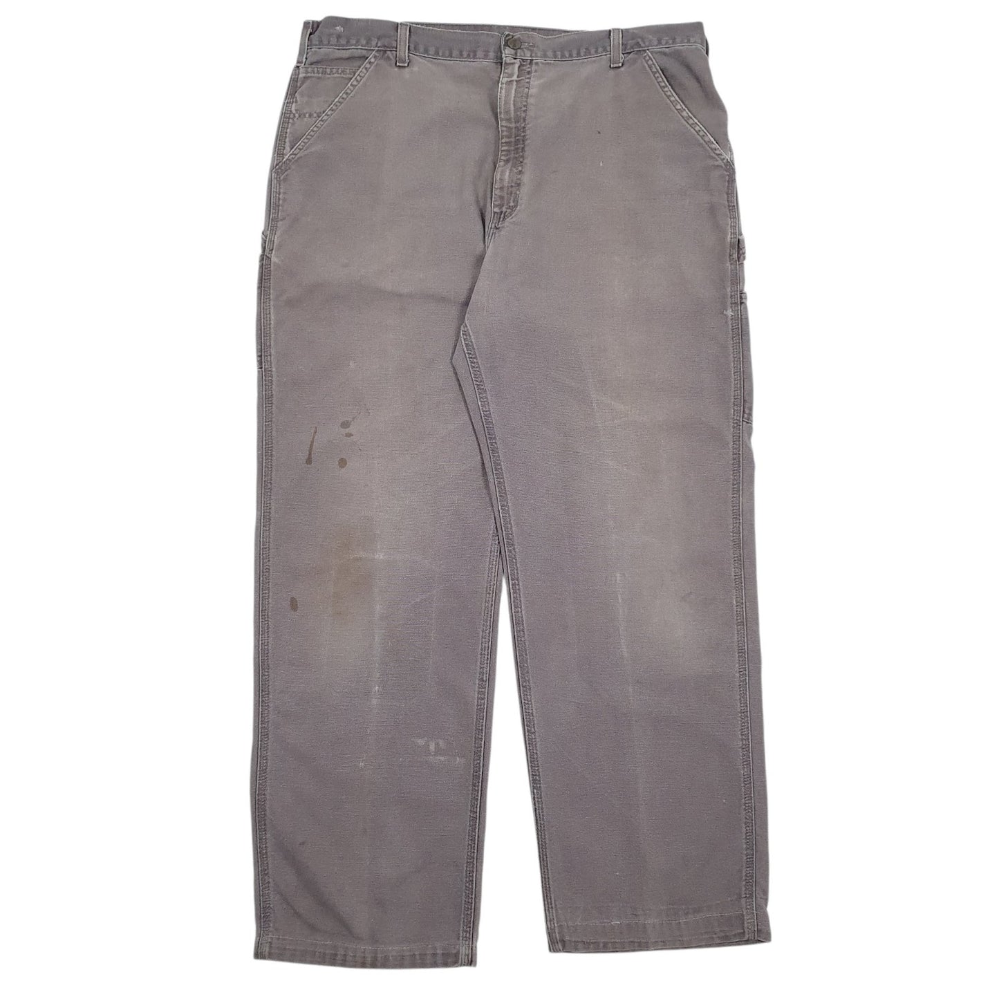 Mens Grey Carhartt  Carpenter Trousers