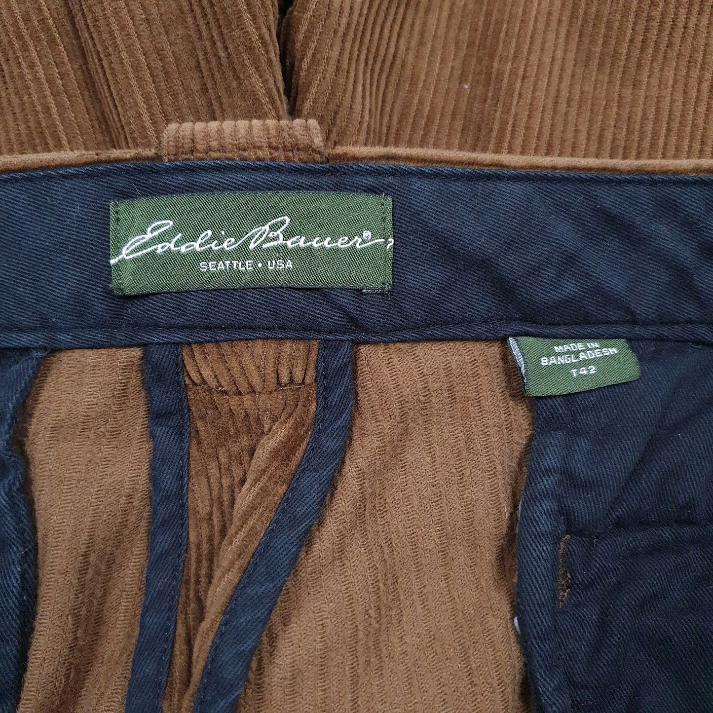 Mens Brown Eddie Bauer   Trousers