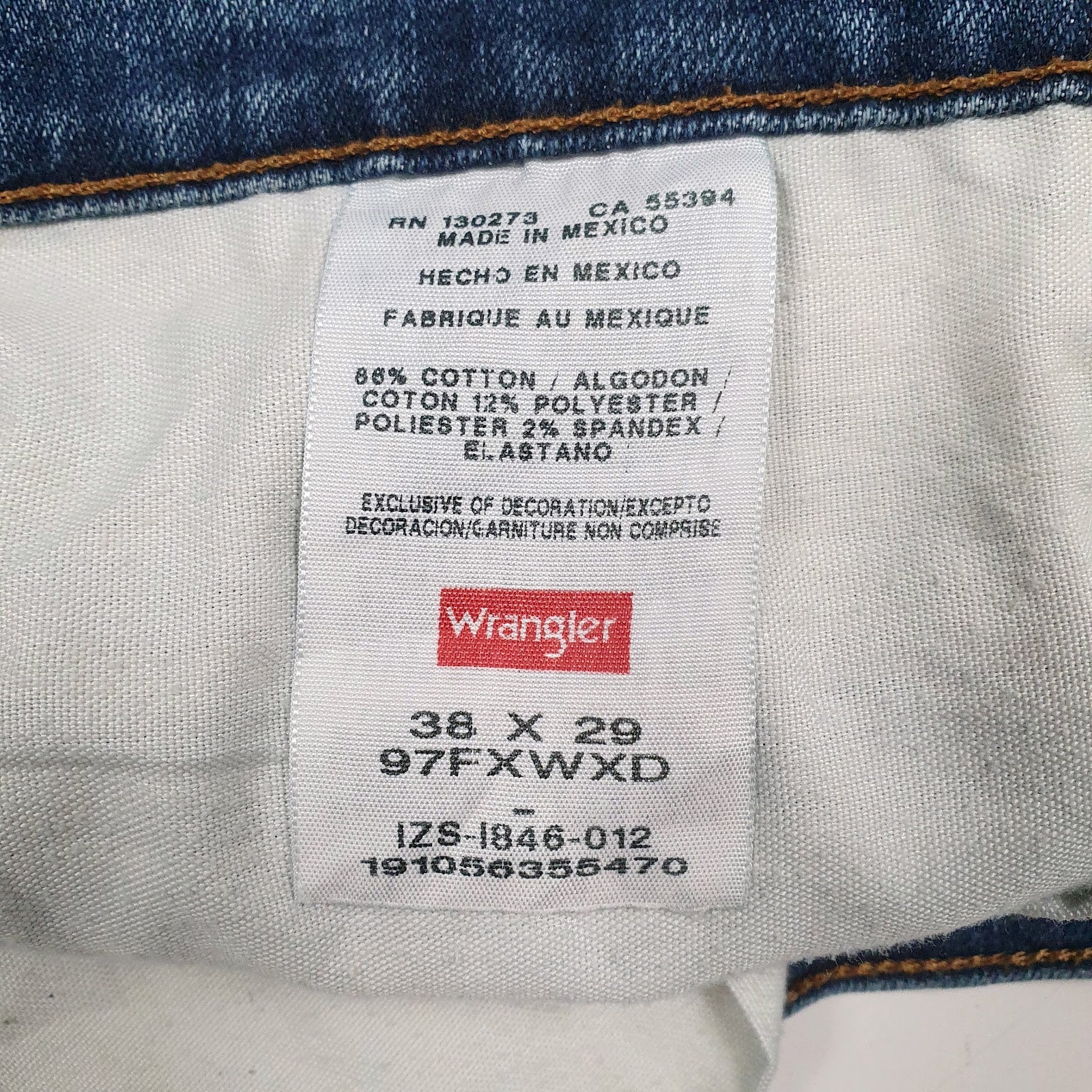 Mens Blue Wrangler   Jeans