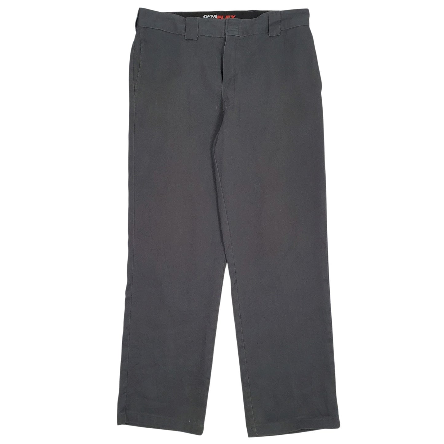 Mens Grey Dickies 874 Chino Trousers