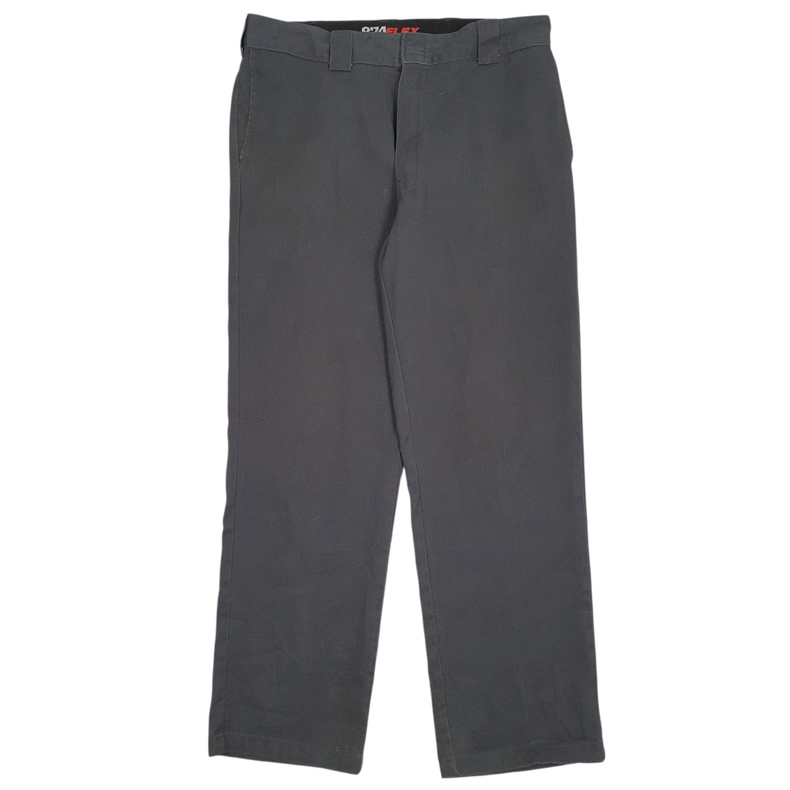 Mens Grey Dickies 874 Chino Trousers
