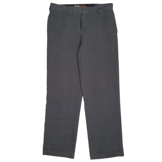 Mens Grey Dickies 874 Chino Trousers