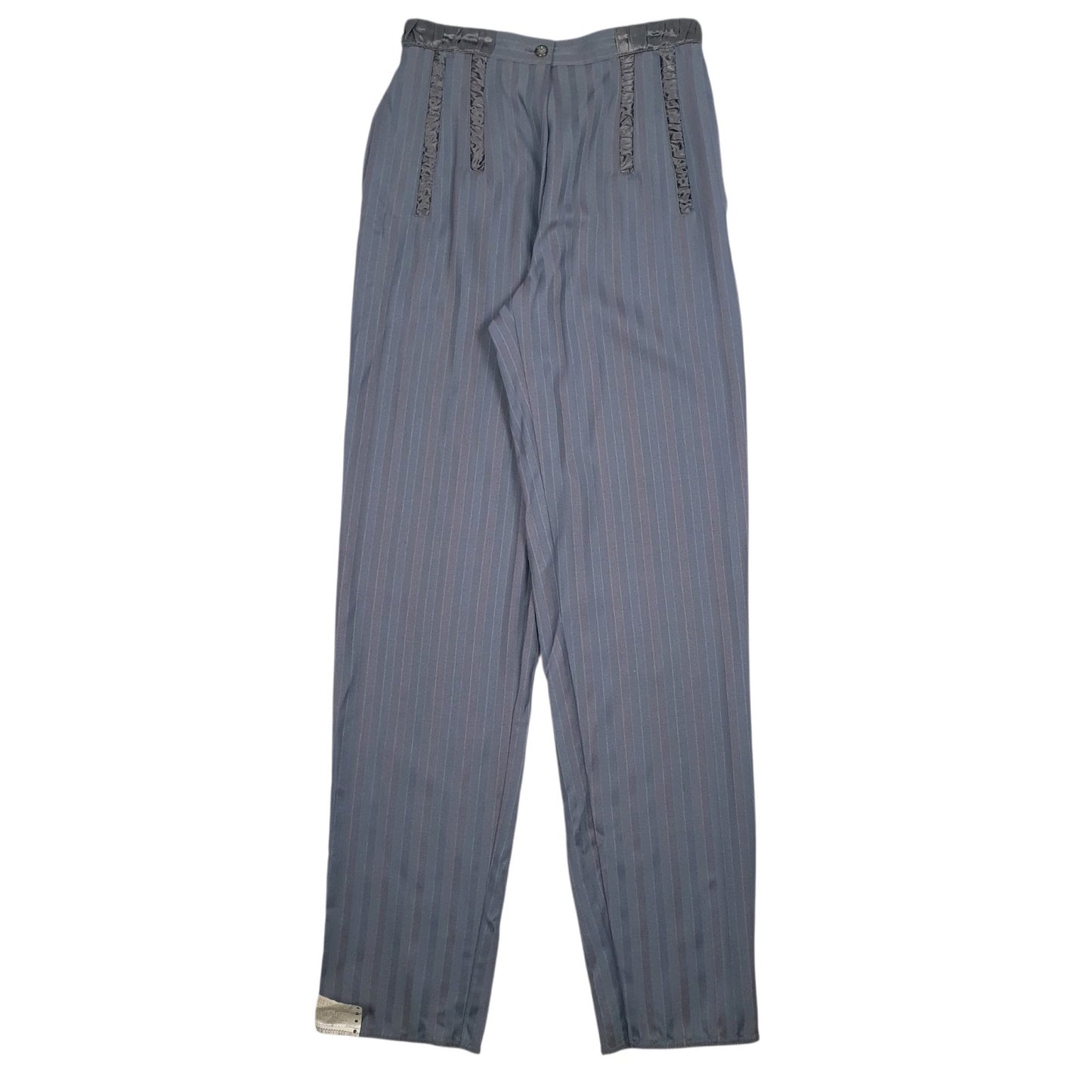 Womens Grey Kruna Vintage 70s Formal Trousers
