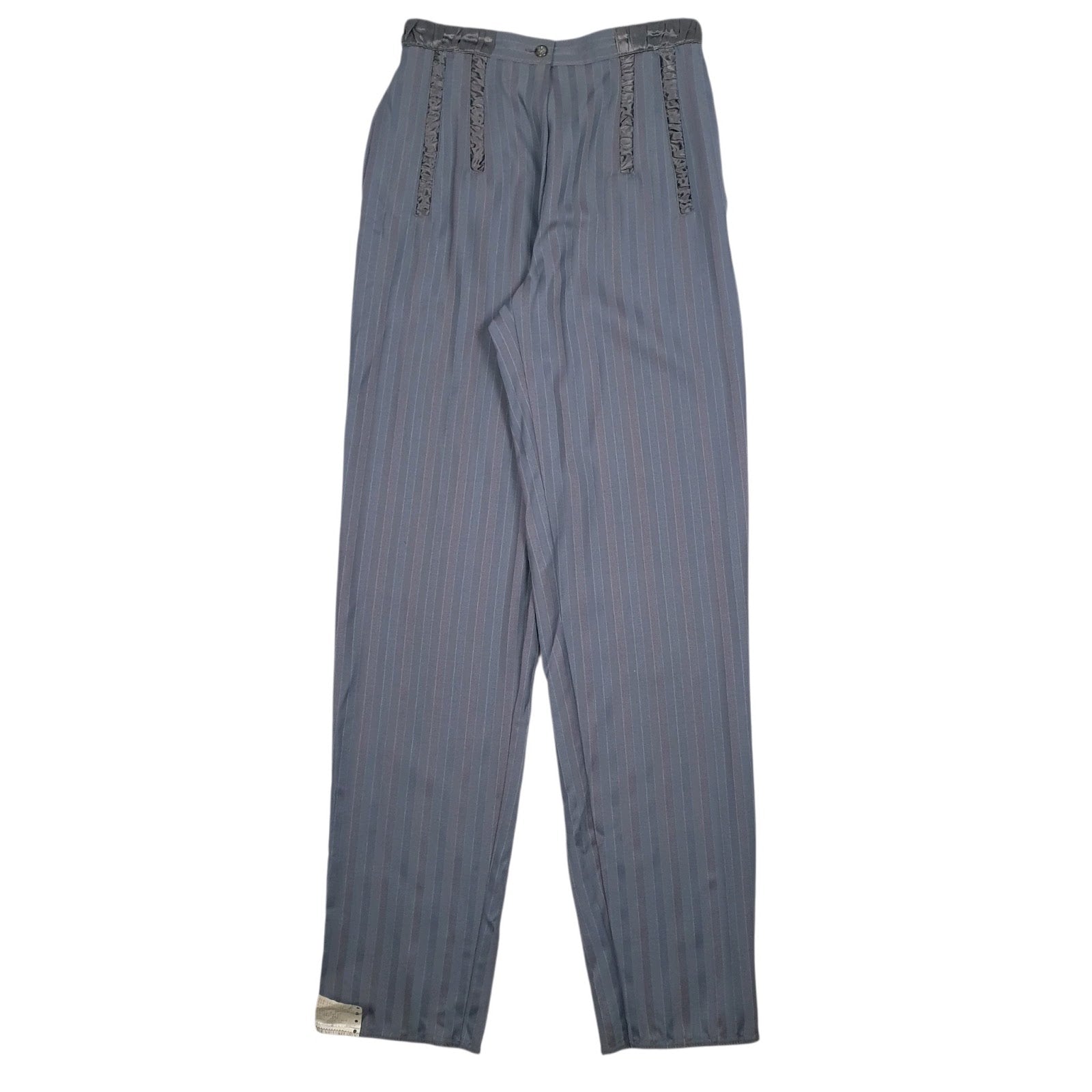 Womens Grey Kruna Vintage 70s Formal Trousers
