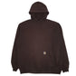 Mens Brown Carhartt  Hoodie Jumper