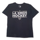 Mens Black Adidas LA Kings Hockey Short Sleeve T Shirt