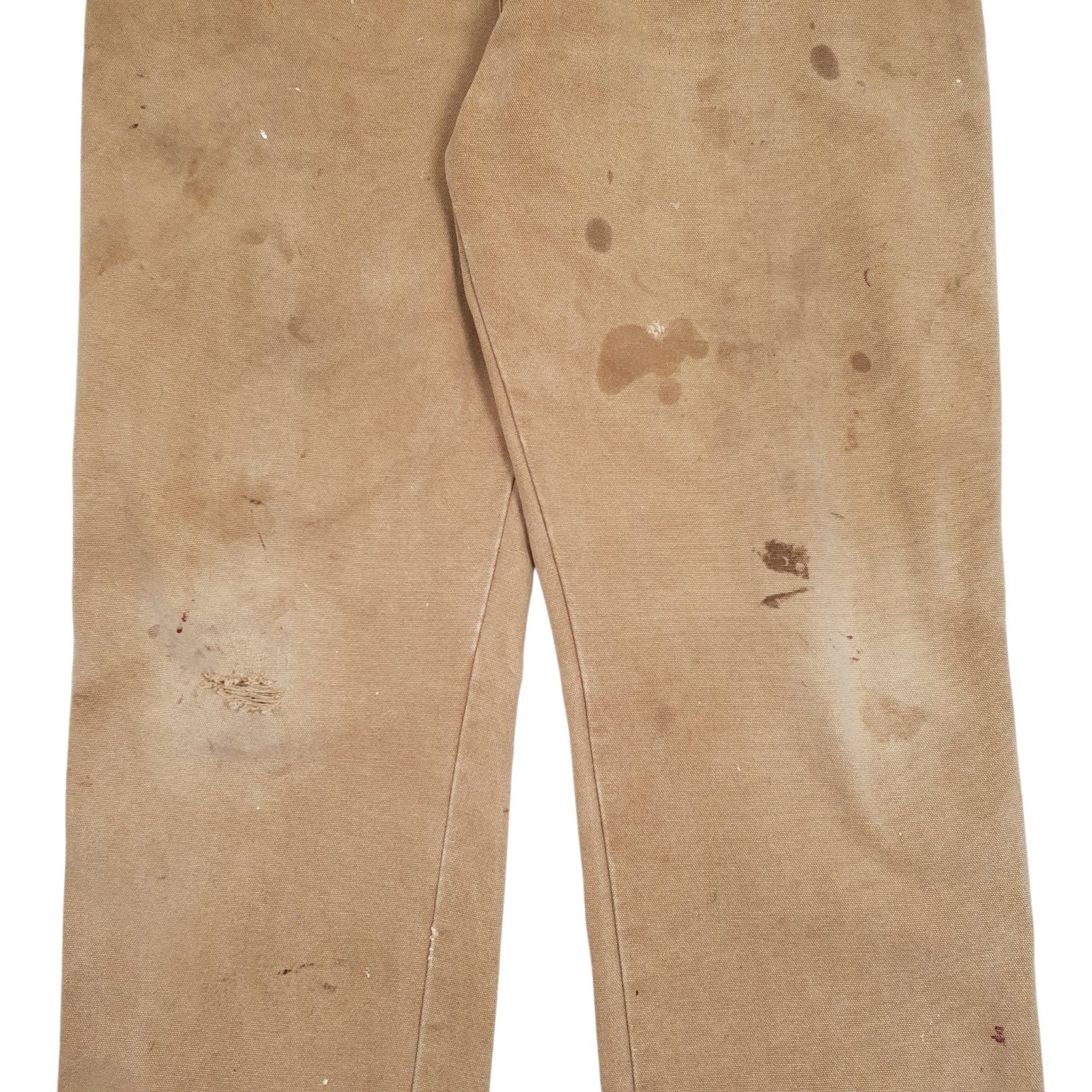 Mens Brown Dickies Workwear Crewneck Jeans