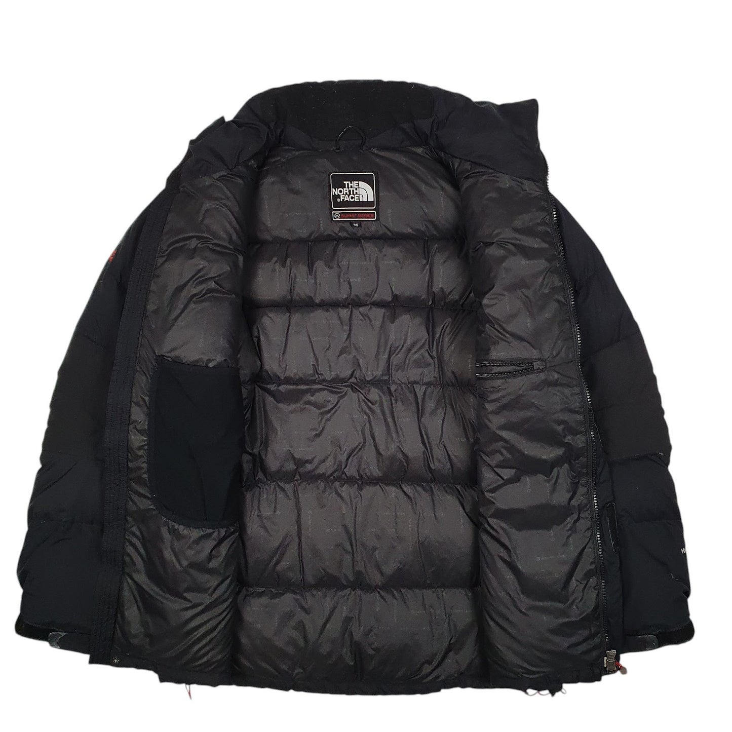 Mens Black The North Face Summit Series Nuptse  Coat