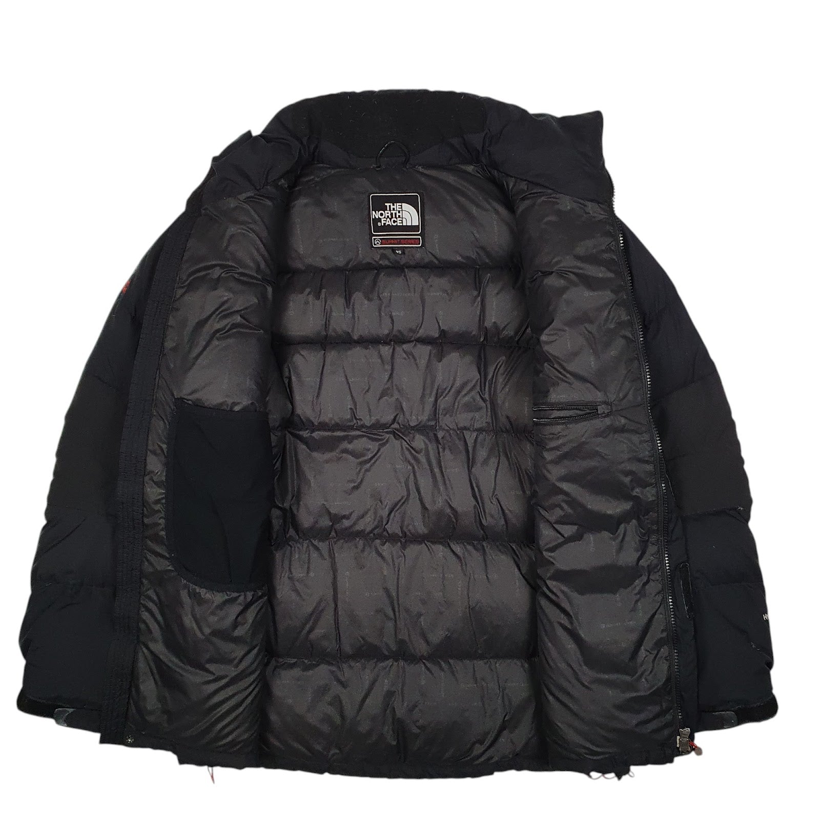 Mens Black The North Face Summit Series Nuptse  Coat