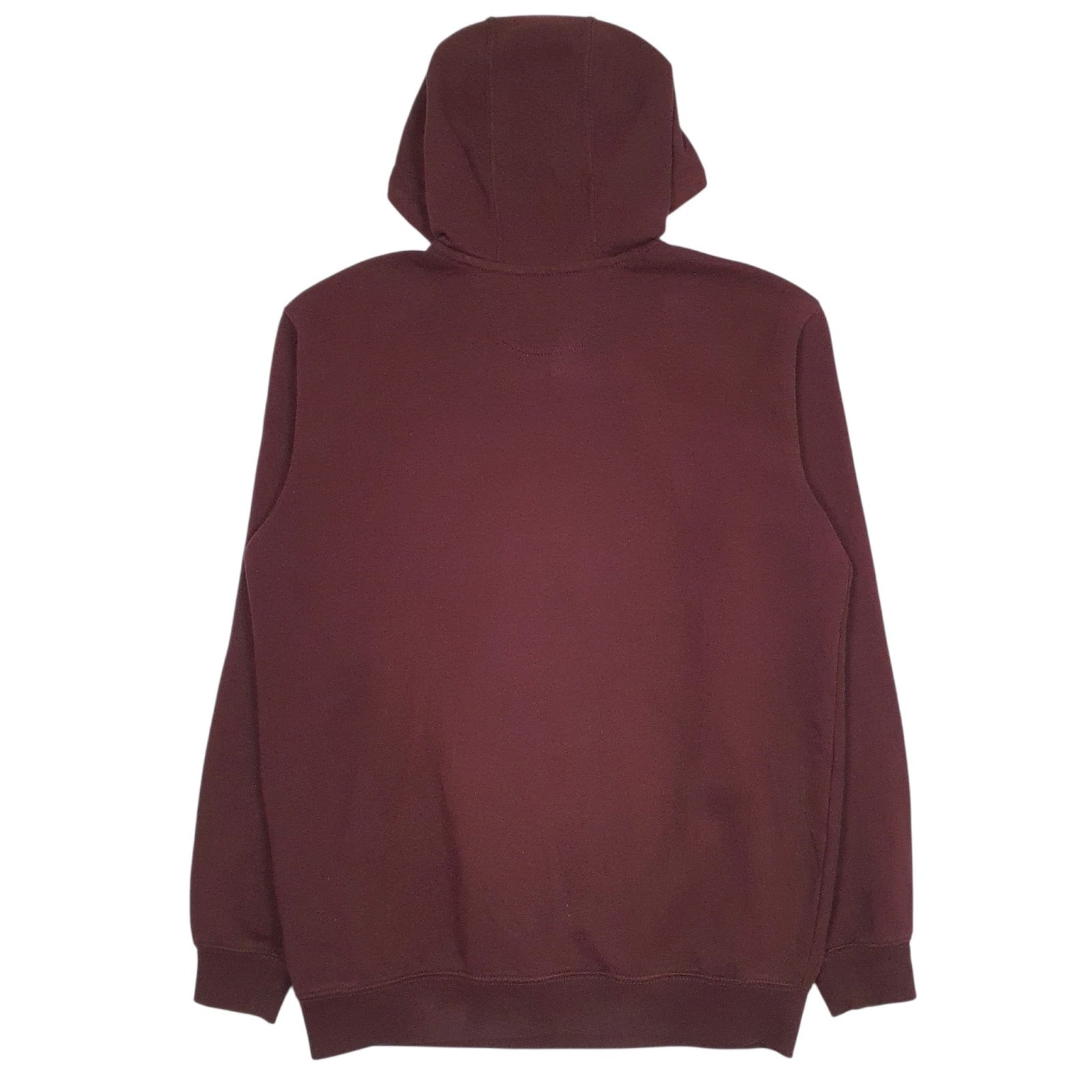 Mens Burgundy Carhartt Spellout Hoodie Jumper