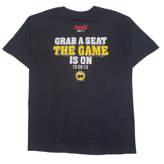 Mens Black Al Style Buffalo Wild Wings Bowl  T Shirt