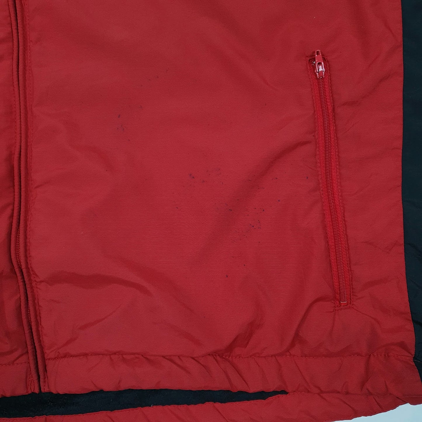 Mens Red Nike Vintage 00s Windbreaker  Coat