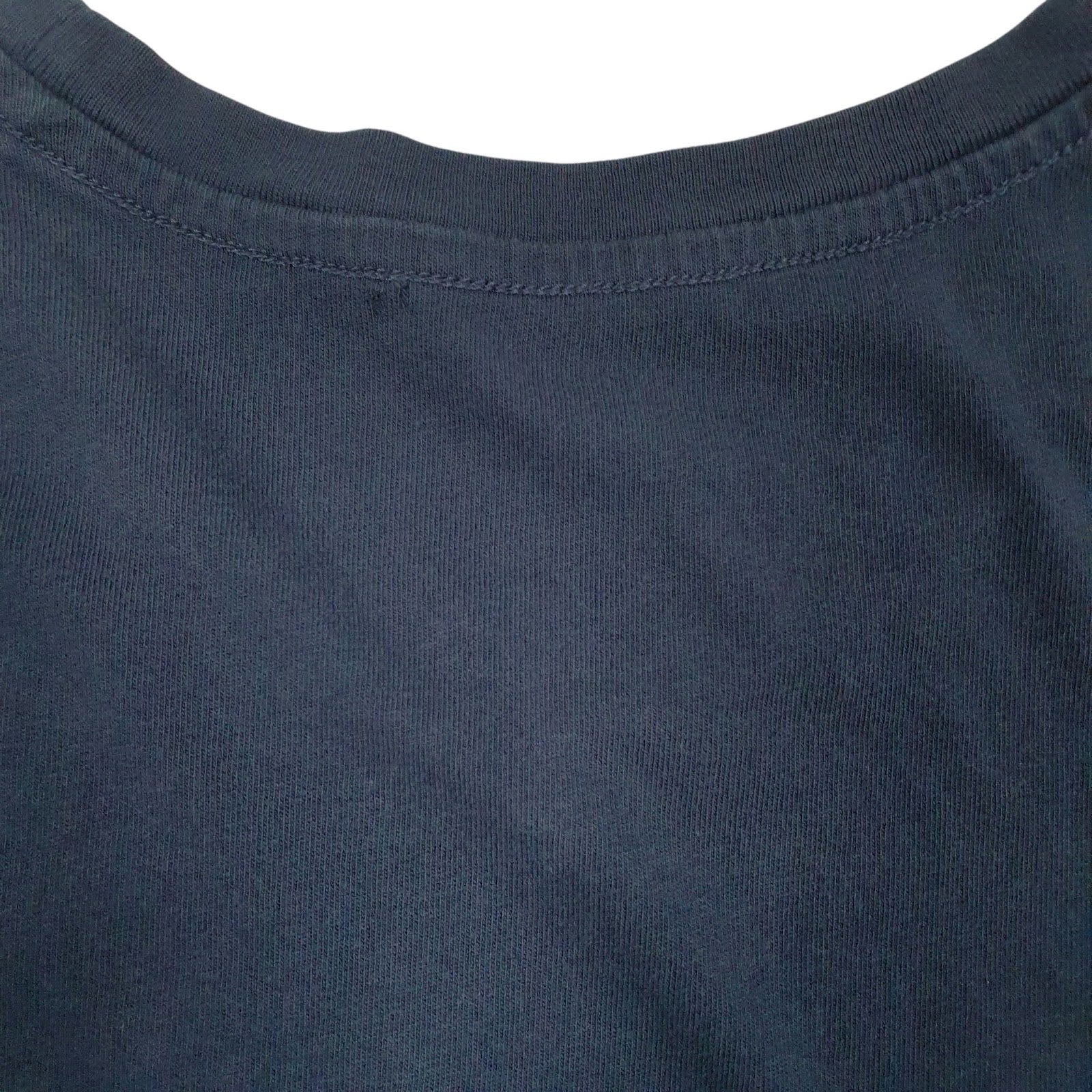 Mens Navy Levis Spellout  T Shirt