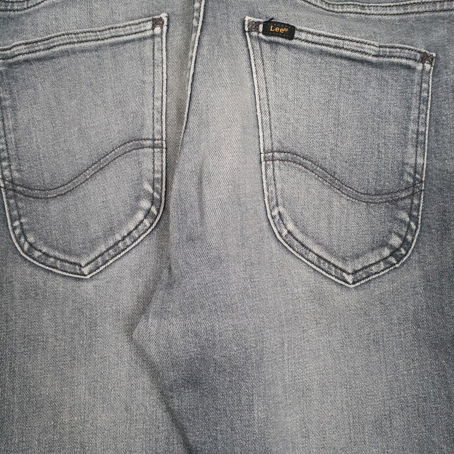 Mens Grey Lee   Jeans