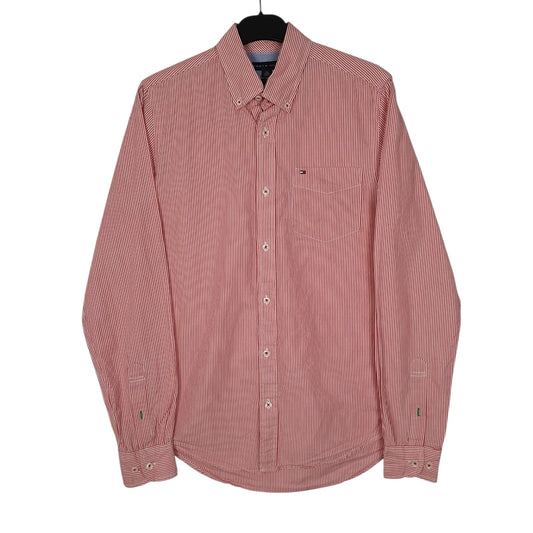 Mens Orange Tommy Hilfiger  Long Sleeve Shirt