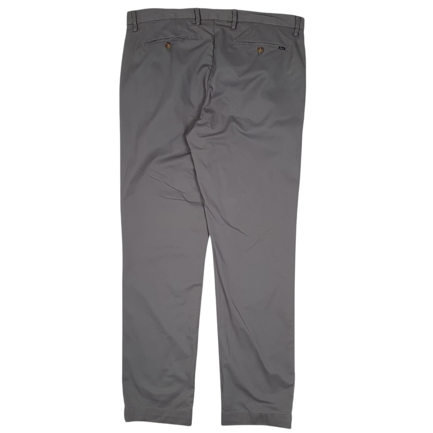 Mens Grey Polo Ralph Lauren Straight Fit  Trousers