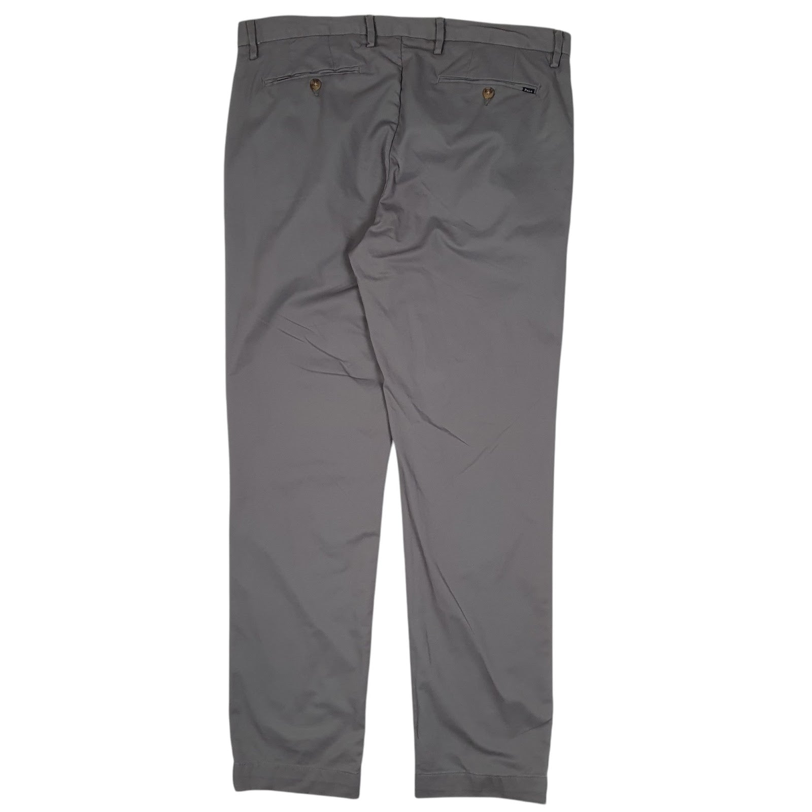 Mens Grey Polo Ralph Lauren Straight Fit  Trousers