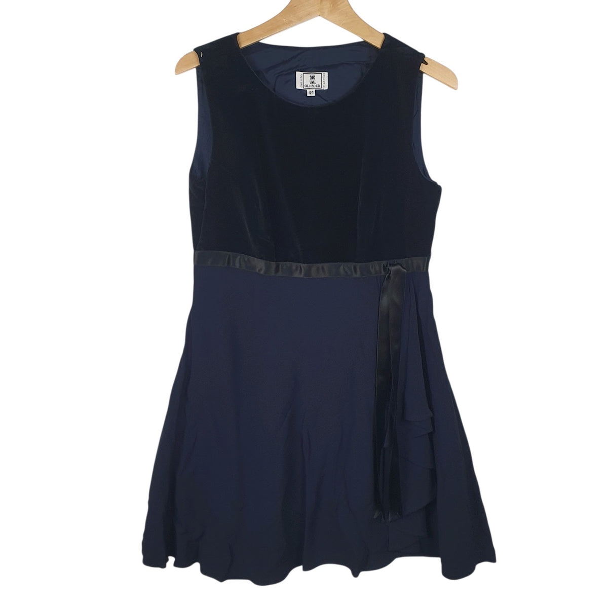 Womens Blue Oliver  Sleeveless Dress