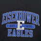 Mens Black Champion Eisenhower Eagles Crewneck Jumper
