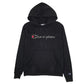 Mens Black Champion  Hoodie Jumper