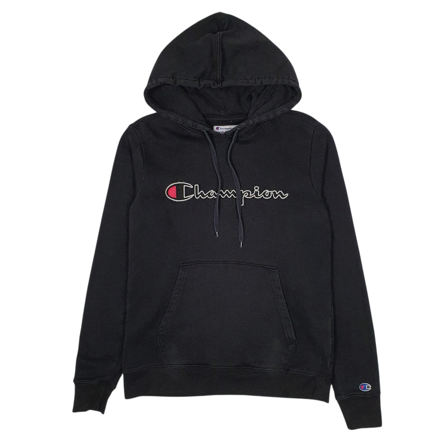 Mens Black Champion  Hoodie Jumper