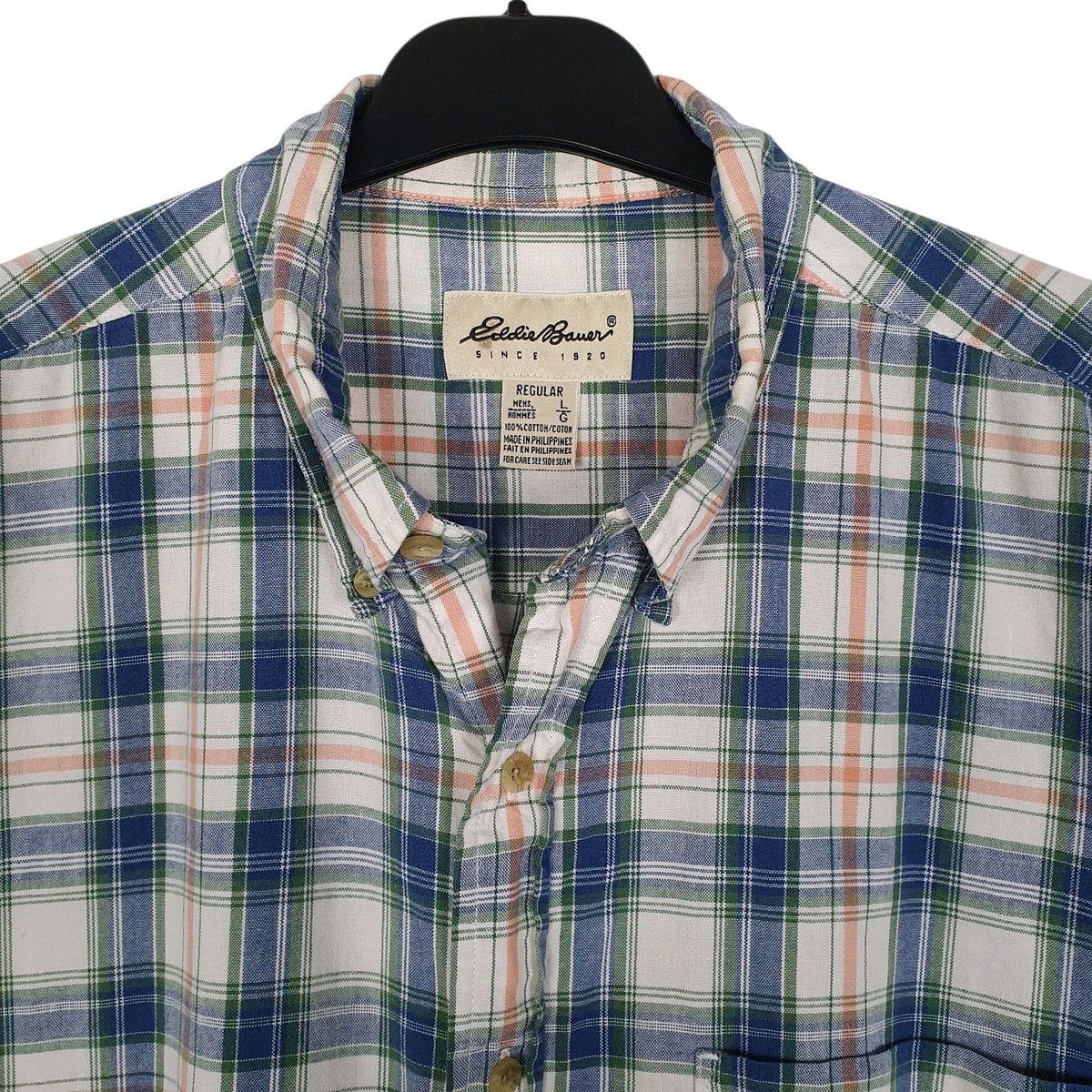 Mens Blue Eddie Bauer   Shirt