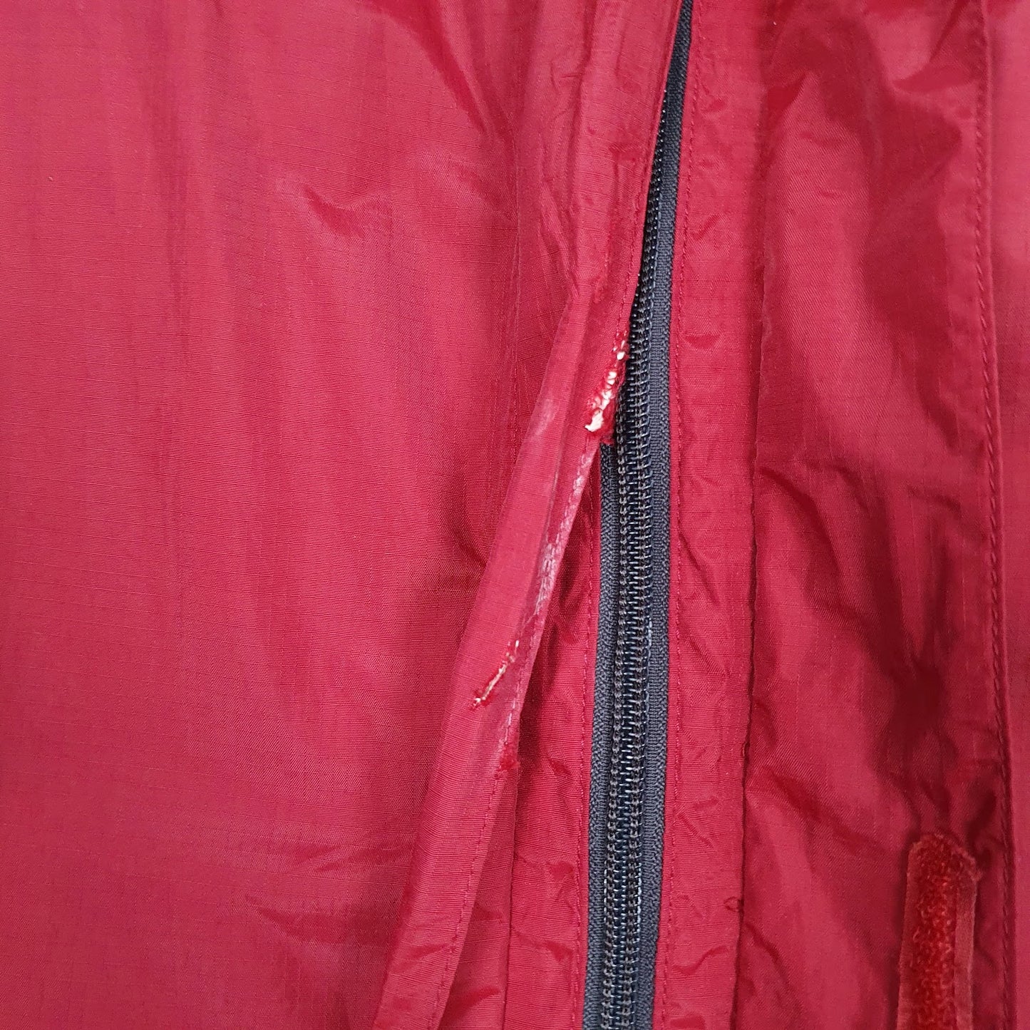 Mens Red The North Face Hyvent  Coat