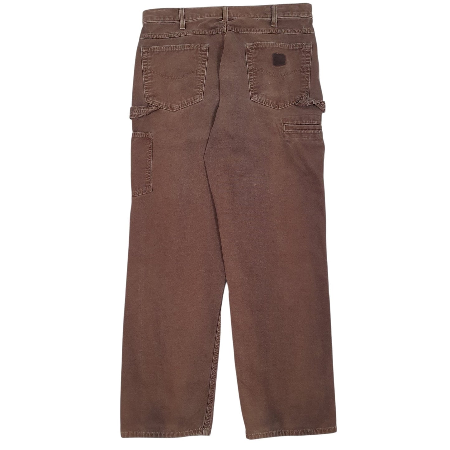 Mens Brown Carhartt B159 DKB Workwear  Trousers