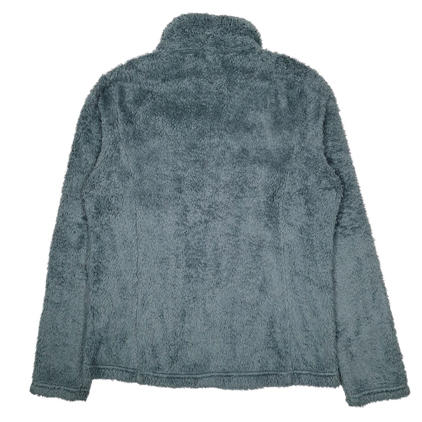 Womens Blue Patagonia Los Gatos Fluffy Quarter Zip Jumper