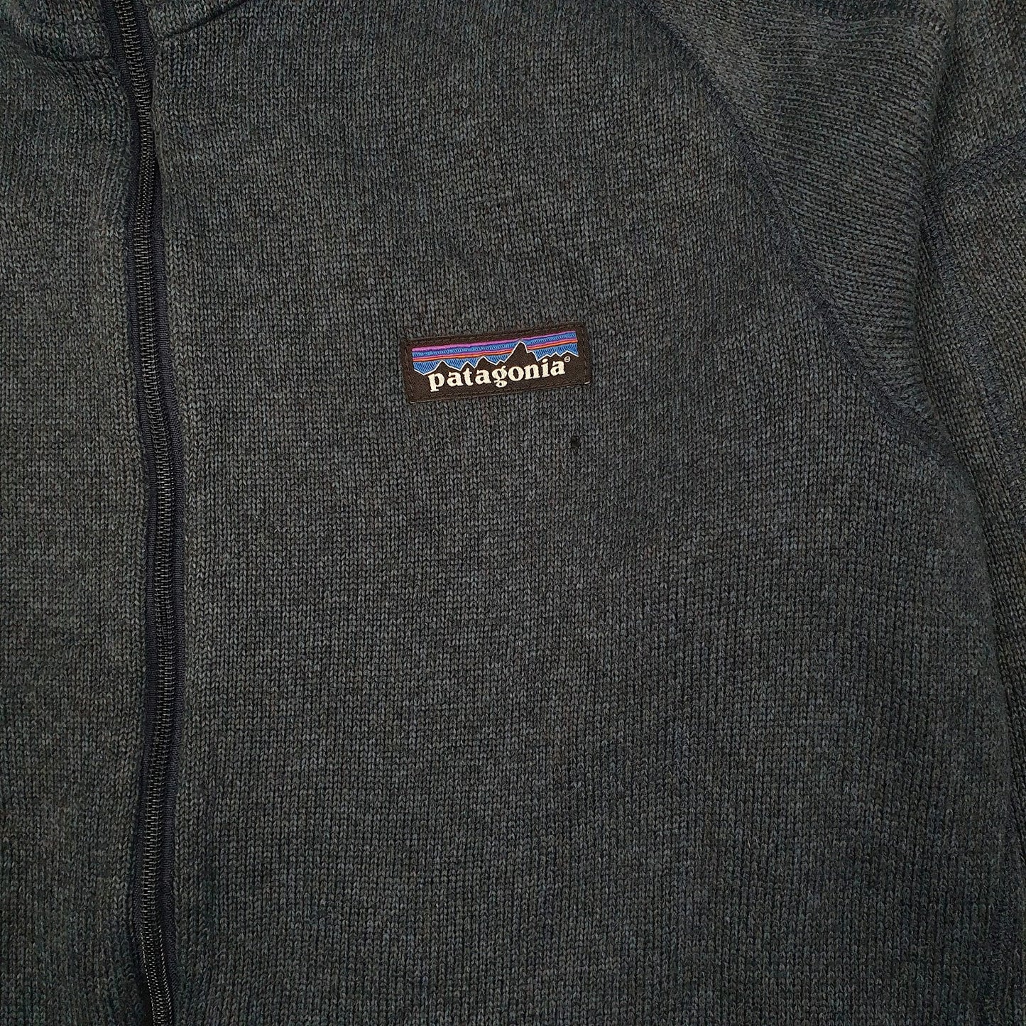 Womens Navy Patagonia Better Sweater Hoodie Full Zip Jumper