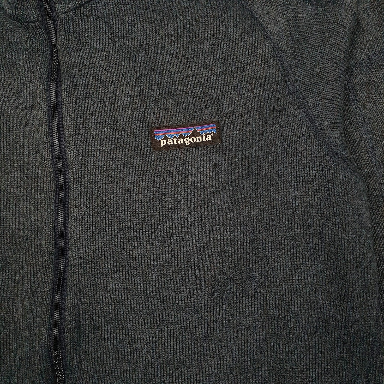 Womens Navy Patagonia Better Sweater Hoodie Full Zip Jumper
