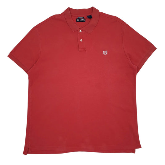 Mens Red Chaps  Short Sleeve Polo Shirt