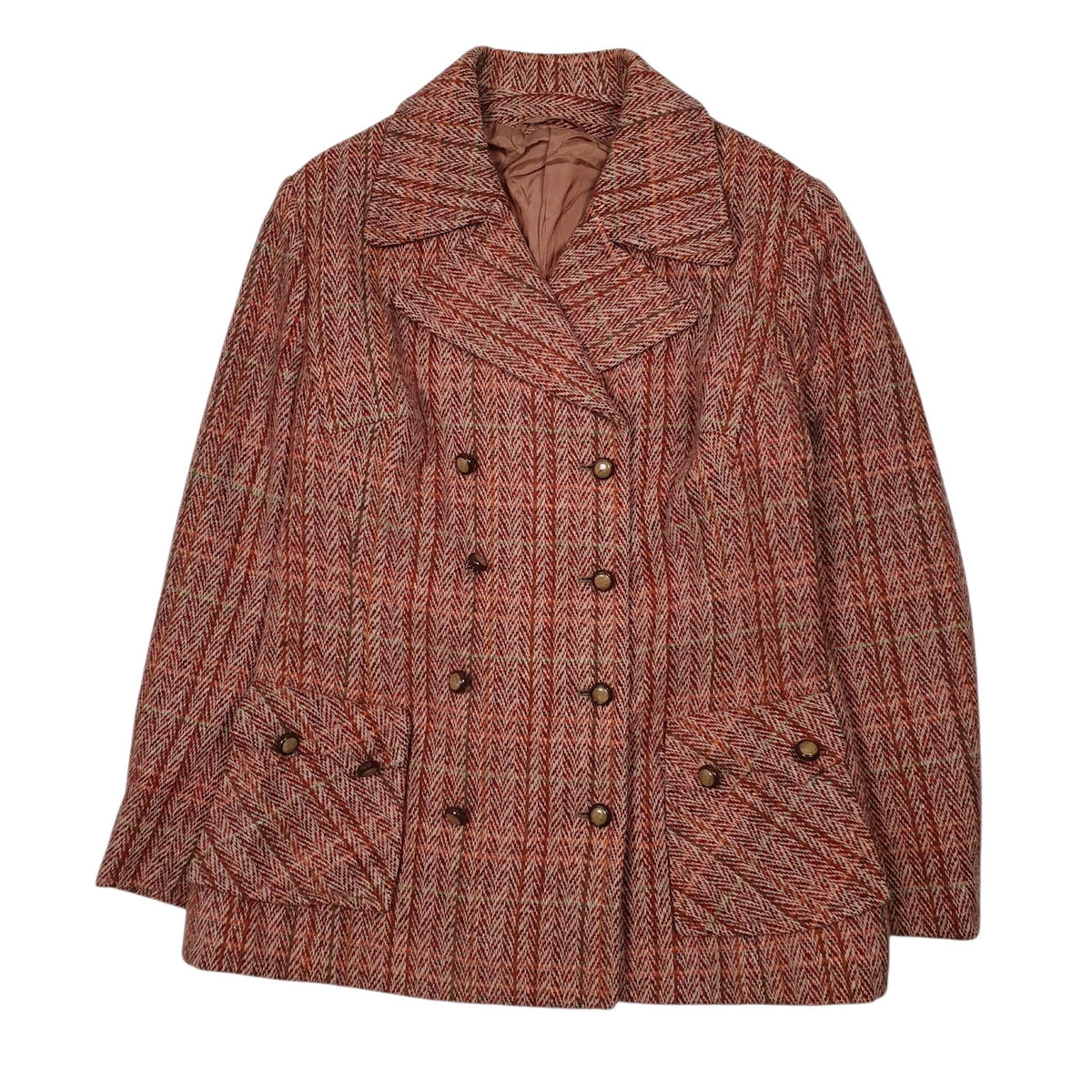 Womens Red Unbranded Vintage  Coat