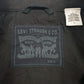 Mens Black Levis   Coat