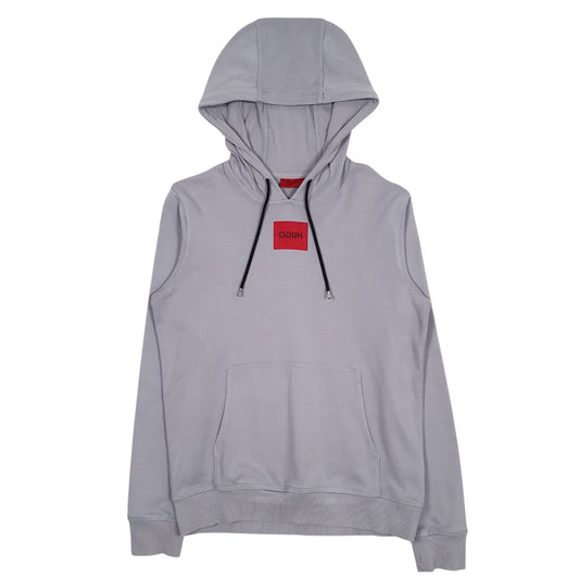 Mens Grey Hugo Boss  Hoodie Jumper