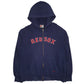 Mens Blue Nike Team MLB Redsox Full Zip Jumper