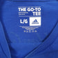 Mens Blue Adidas NBA Golden State Warriors  T Shirt