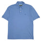 Mens Blue Russel Simmons  Short Sleeve Polo Shirt