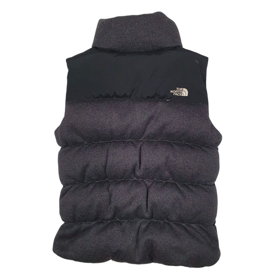 Mens Grey The North Face Nuptse Gilet Vest  Coat