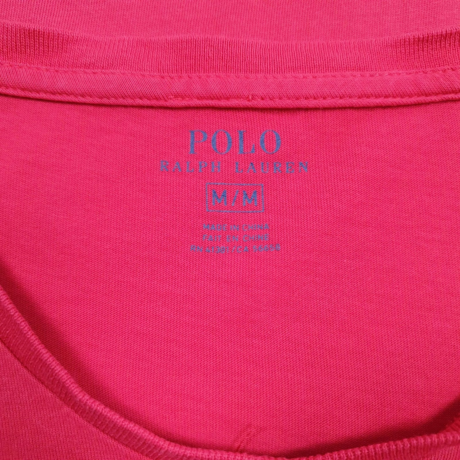 Mens Red Polo Ralph Lauren  Hoodie T Shirt