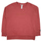 Mens Red Reebok Spellout Crewneck Jumper